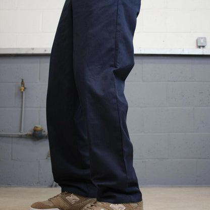 Navy Red Kap pants W30L32 loose y2k chino style skate trousers patch logo