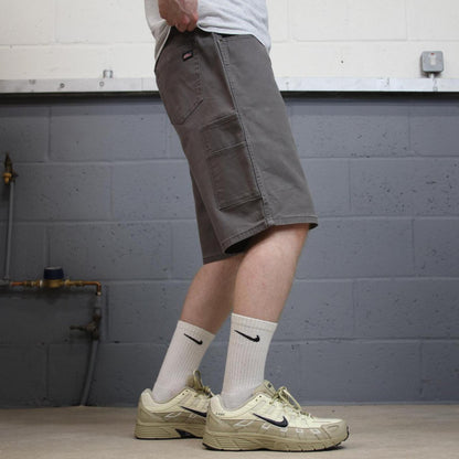 Dickies cargo shorts loose carpenter grey Canvas summer skate style jorts