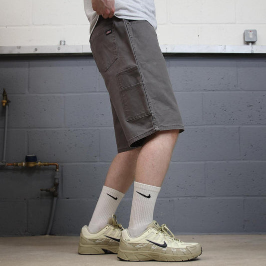 Dickies cargo shorts loose carpenter grey Canvas summer skate style jorts