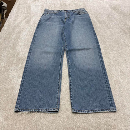Vintage baggy Sean John jeans 90s skater style W32L32 blue loose denim pants