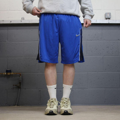 Loose Nike sports shorts y2k blue Casual style comfy loose floaty summer gym shorts