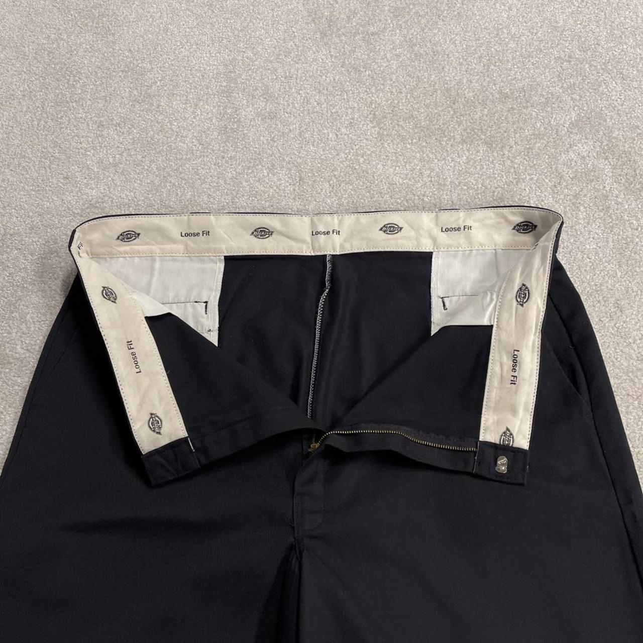 Dickies extra baggy chino shorts black carpenter chino skate / surf style baggy fit shorts loose