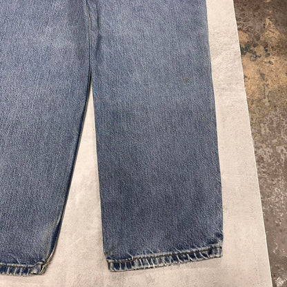 Baggy Levis 550 jeans W36 L30 Blue loose relaxed fit denim trousers red tab logo