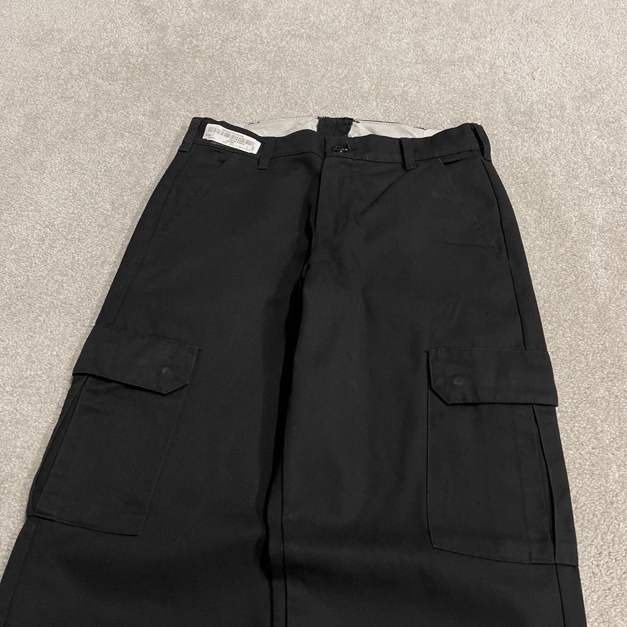 Red Kap vintage cargo pants y2k black Loose chino style skate work trousers