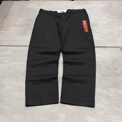 Baggy Dickies 874 pants W42 L30 black loose twill chino style skater pants
