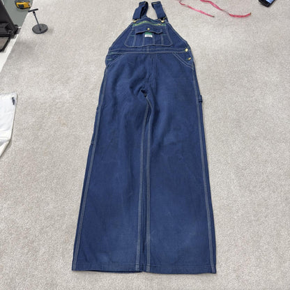 Vintage liberty dungarees 00s denim overalls blue