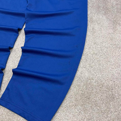 Blue loose Nike joggers Large y2k style Dri-Fit sweatpants Swoosh logo track pants