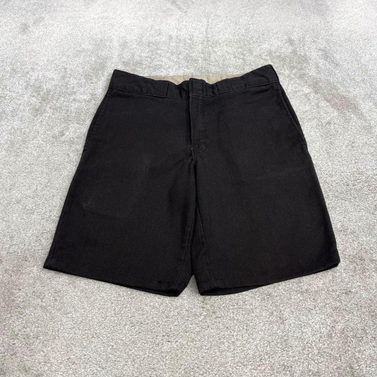 Dickies 874 chino shorts y2k black Loose twill style summer shorts