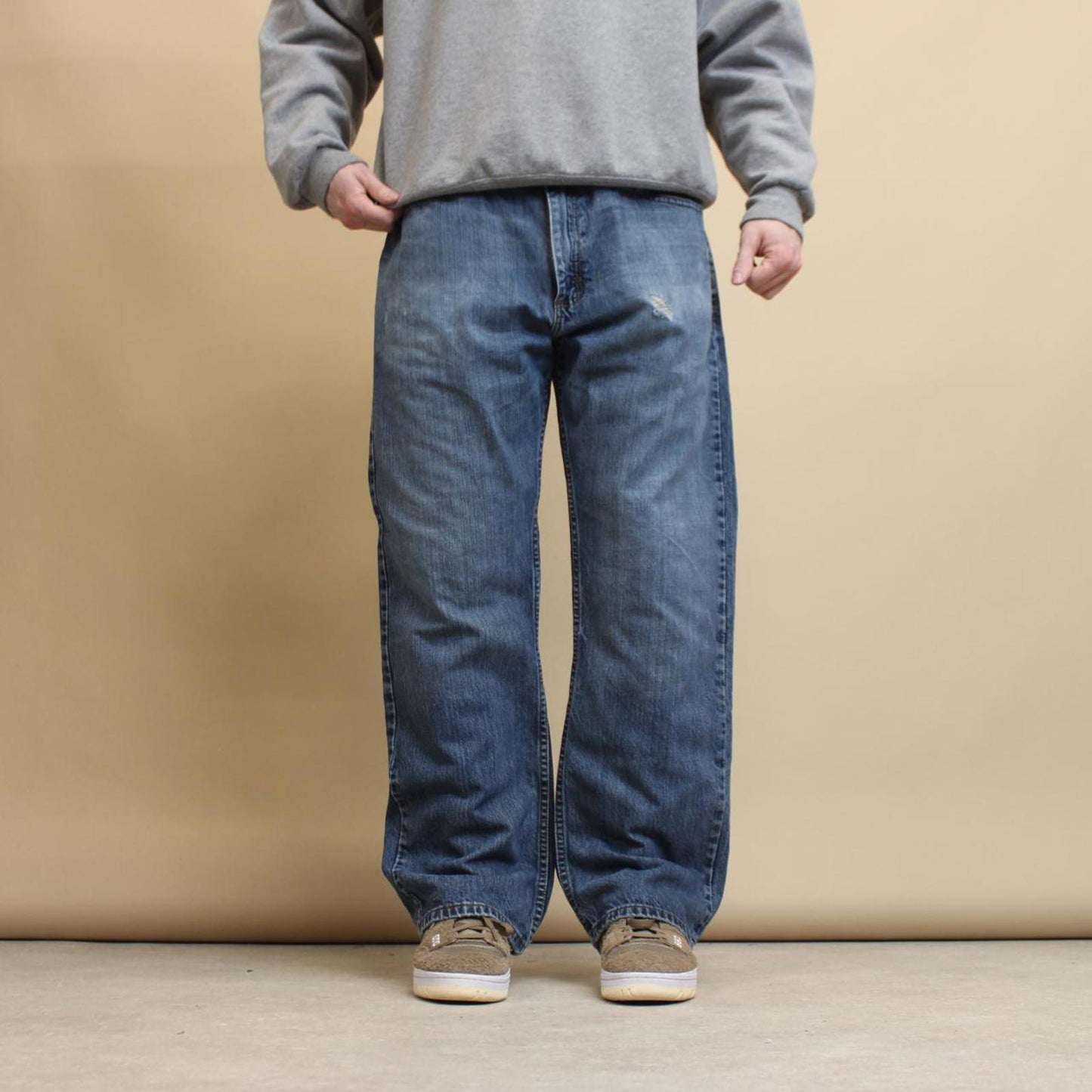 Blue Lee jeans W36L30 Loose denim bootcut skate pants
