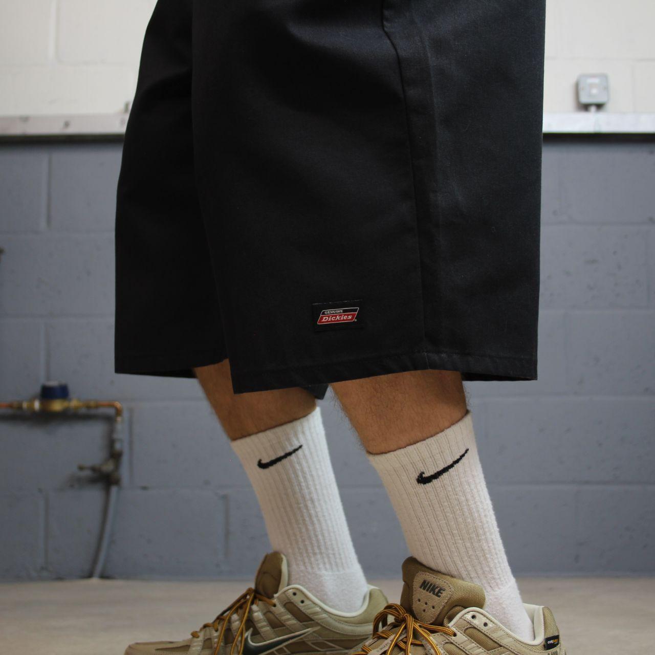 Dickies baggy carpenter shorts loose fit black Twill chino skater style shorts loose cargo