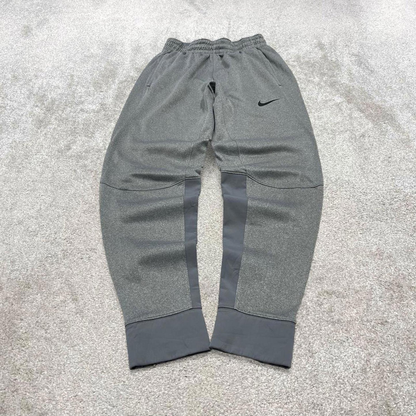 00s y2k Nike tracksuit bottoms Dri-Fit grey Small sportswear track pants gym wear