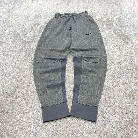 00s y2k Nike tracksuit bottoms Dri-Fit grey Small sportswear track pants gym wear