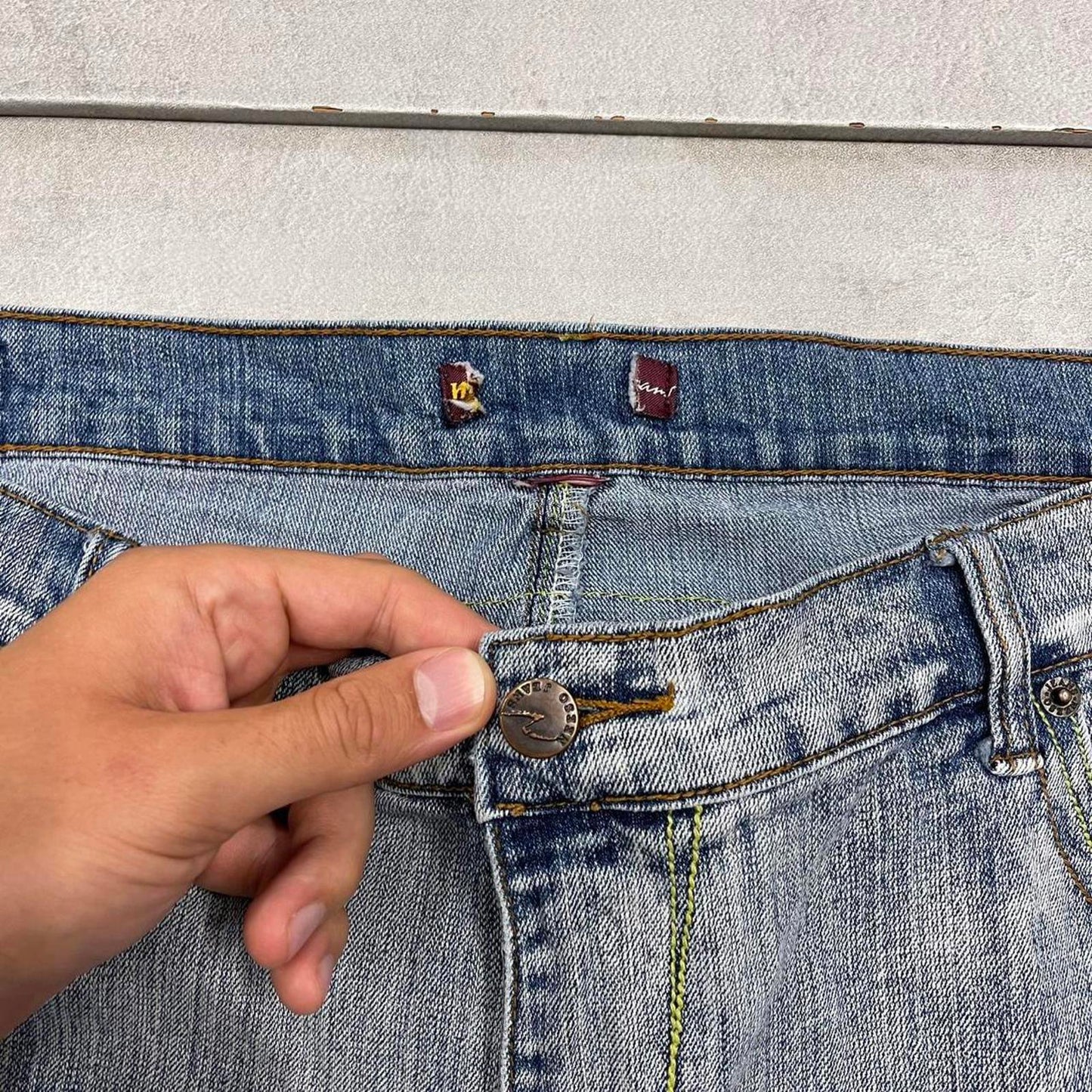 Baggy Neeso denim shorts W40
