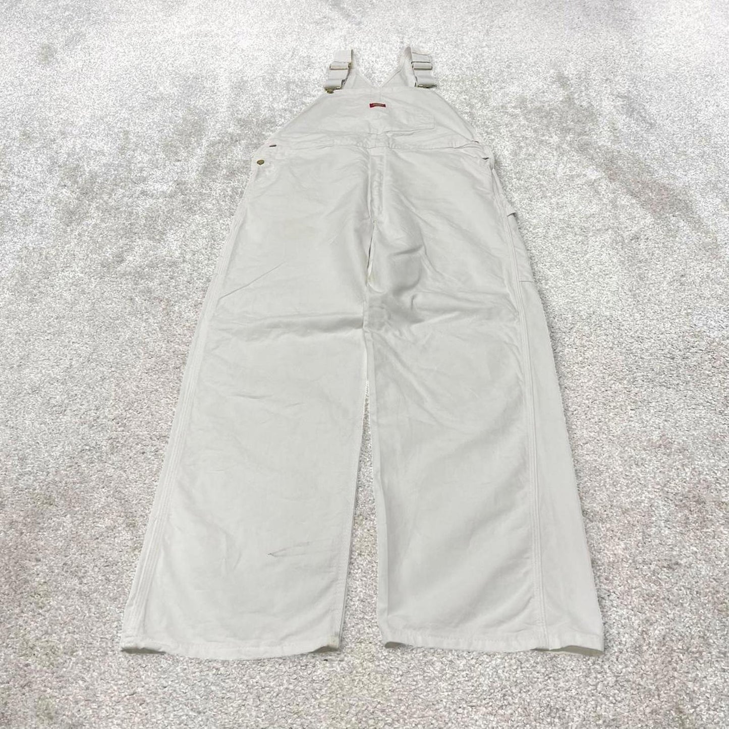 90s Dickies dungarees overalls baggy W36L34 USA mens cotton y2k painter bib & brace workwear