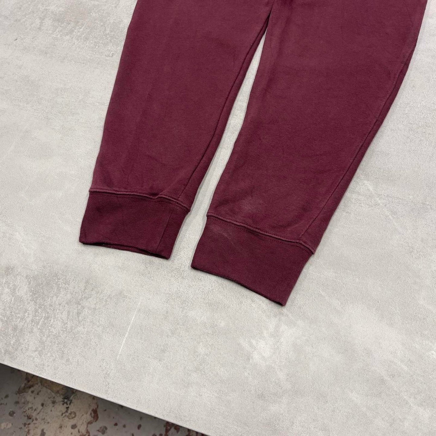 Y2k burgundy Nike joggers S mens gym comfy sweatpants swoosh logo