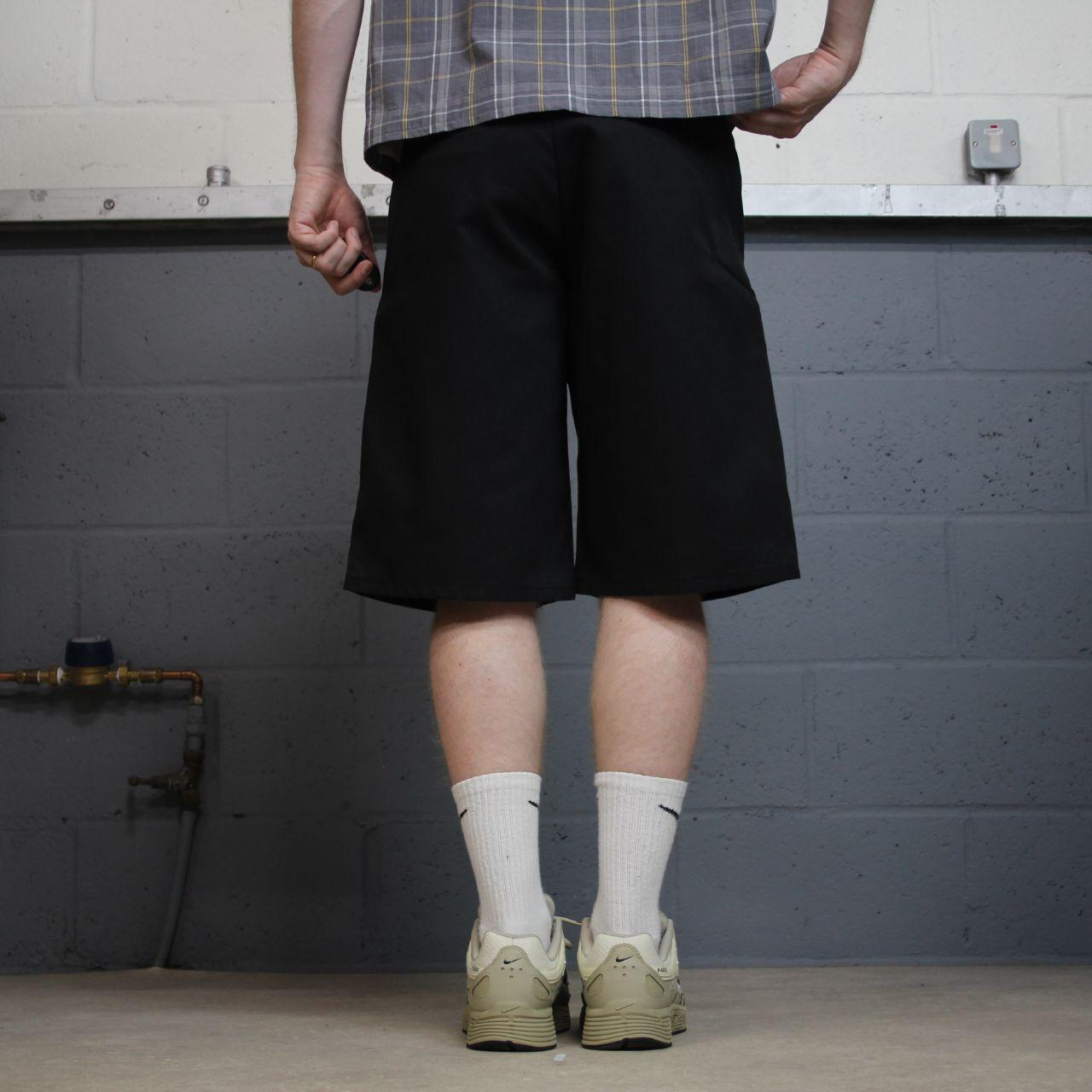 Dickies carpenter shorts long leg black Twill chino skater style shorts loose long leg