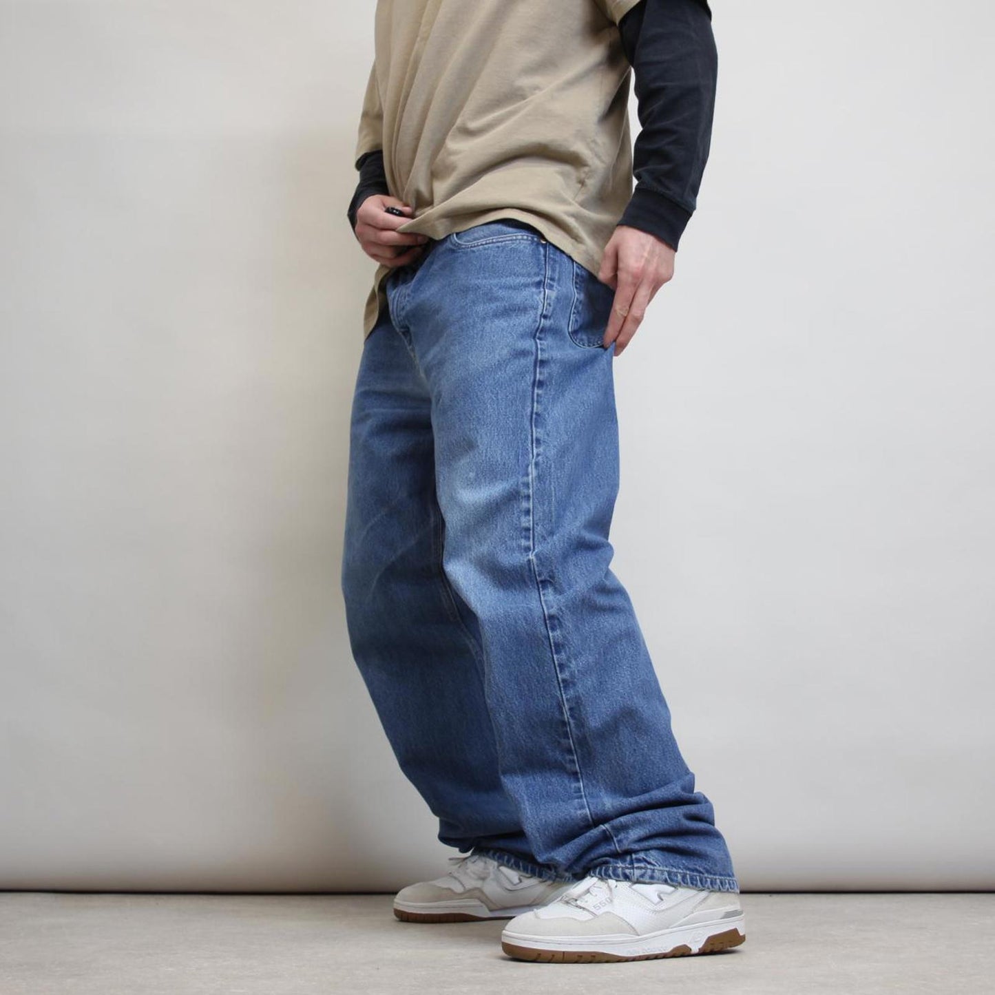 Blue Carhartt jeans W40 L34 loose denim 90s style skater jeans