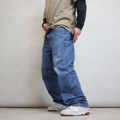 Blue Carhartt jeans W40 L34 loose denim 90s style skater jeans