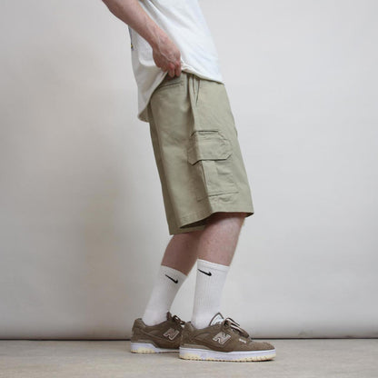 Khaki baggy Dickies cargo shorts W36 loose chino cargo skater style shorts