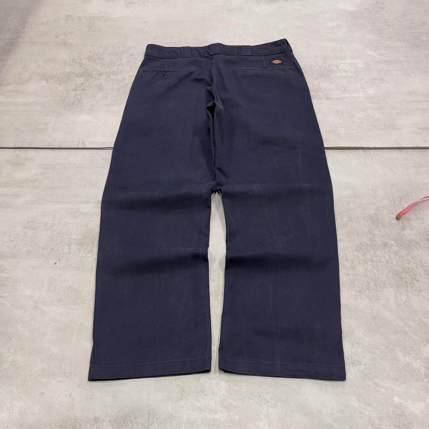 Dickies 874 Pants W36L29 Navy twill chino 90s style skater pants