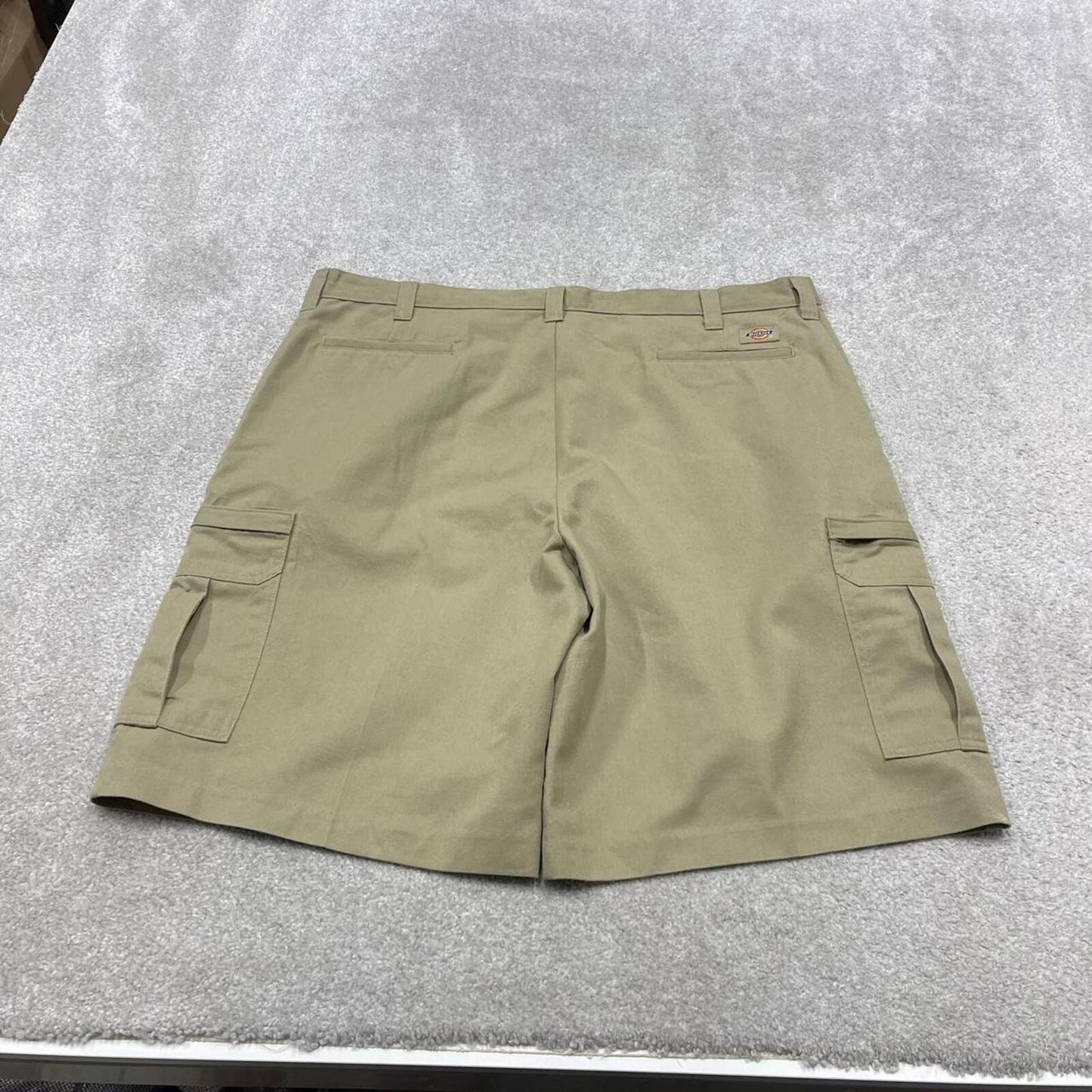 Vintage Dickies baggy cargo shorts wide leg khaki Twill chino skater style shorts loose fit