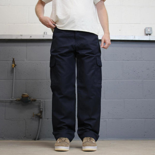 Navy Dickies cargo trousers W34 L32