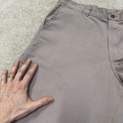 Dickies carpenter chino shorts grey Chino style skater shorts loose leg festival