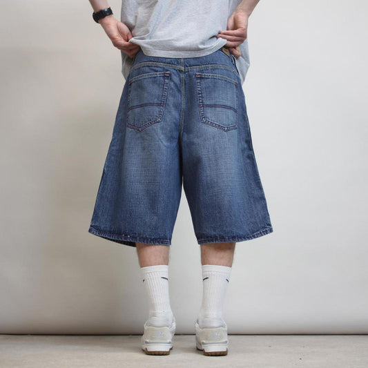 Baggy PACO jorts W38 long wide leg 90s style skater shorts