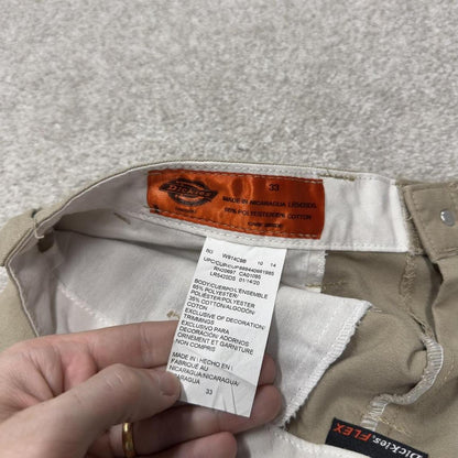 Dickies cargo chino shorts khaki Chino style skater shorts loose leg festival