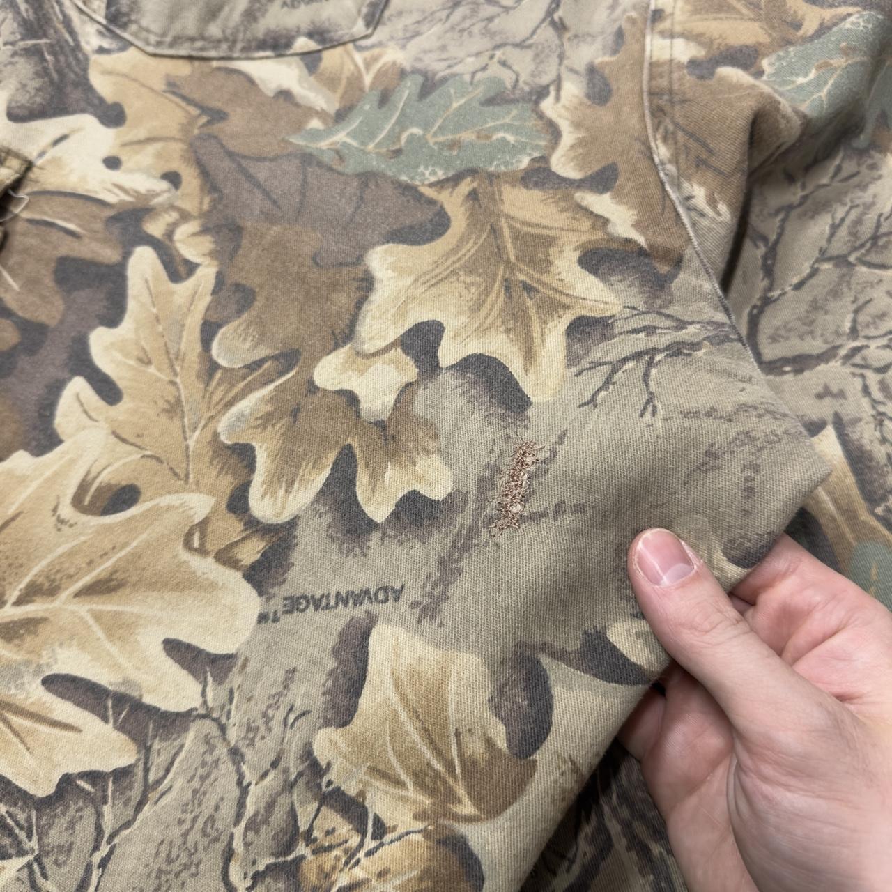 Realtree baggy camo cargo pants loose khaki XXL Spartan camouflage utility hunting pants