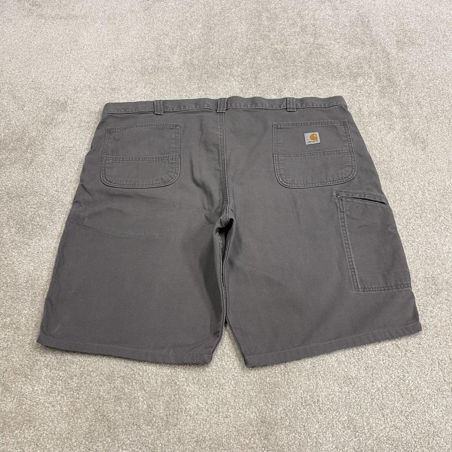 Carhartt cargo shorts skater surf grey Loose relaxed fit workwear carpenter shorts