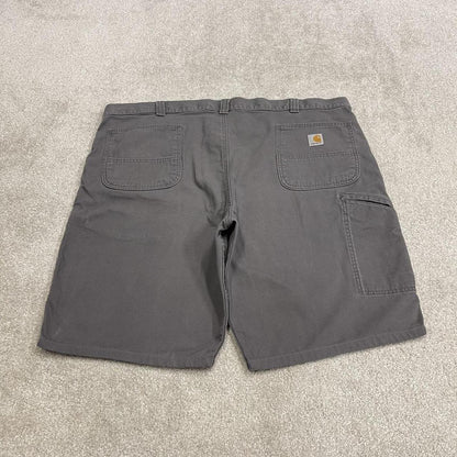 Carhartt cargo shorts skater surf grey Loose relaxed fit workwear carpenter shorts