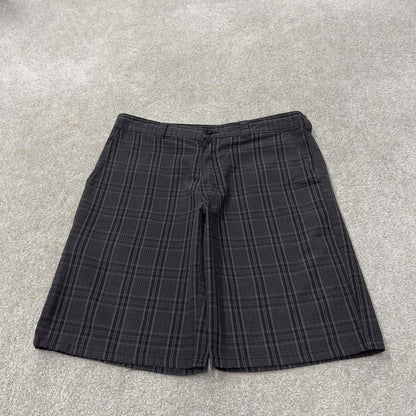 Dickies checkered chino shorts carpenter grey black Chino skater / surf shorts loose fit festival