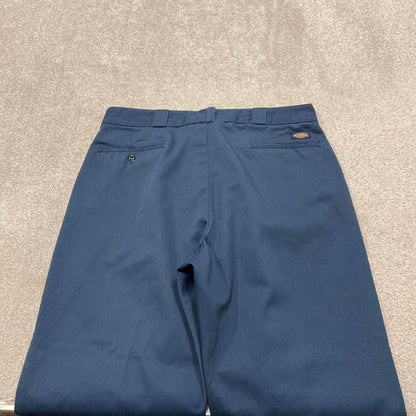 Y2K Dickies work pants faded navy Loose leg chino skater style trousers