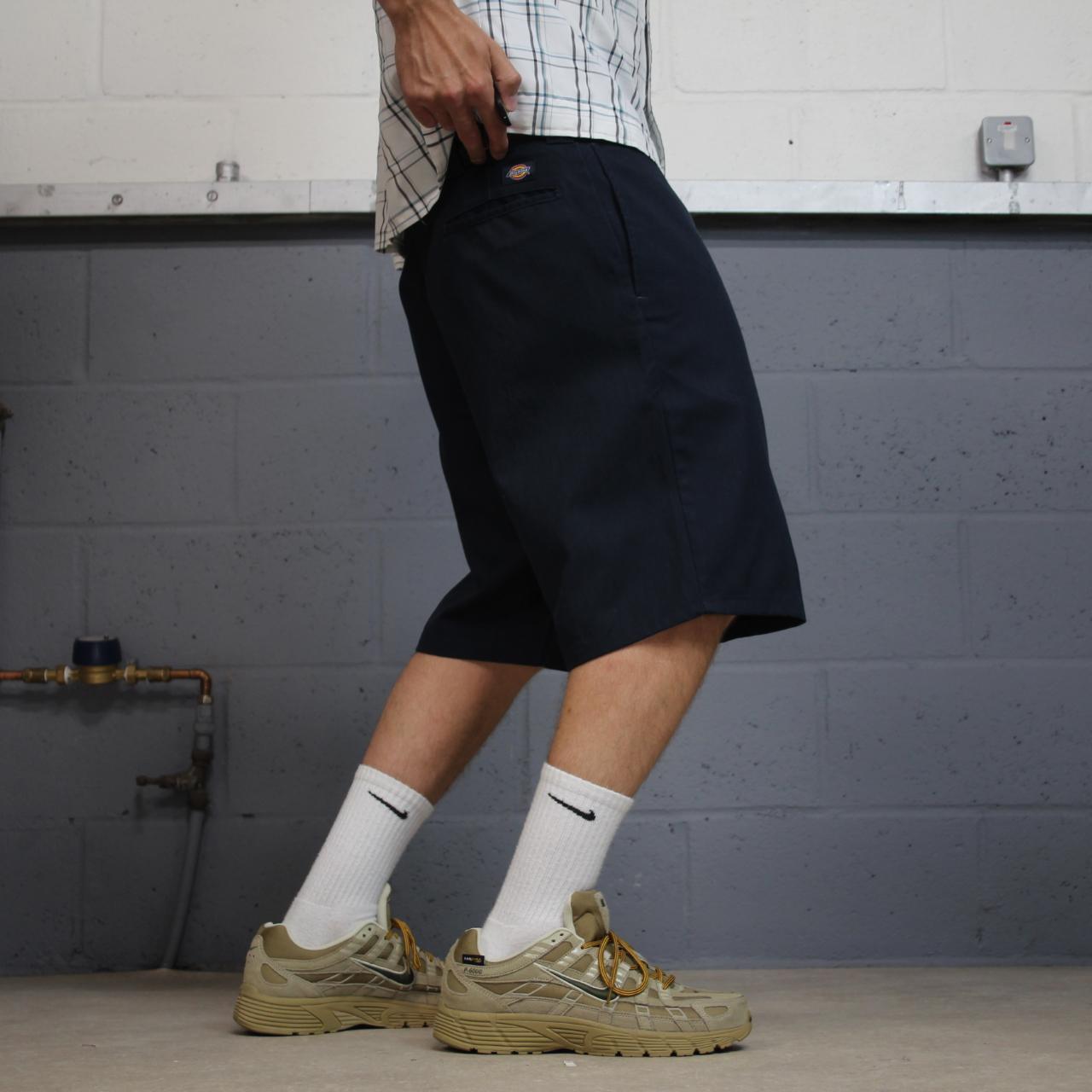 Dickies 874 chino shorts loose leg navy Chino skater / surf shorts loose fit festival