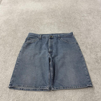 Wrangler denim shorts Y2K loose blue Summer surf style summer shorts