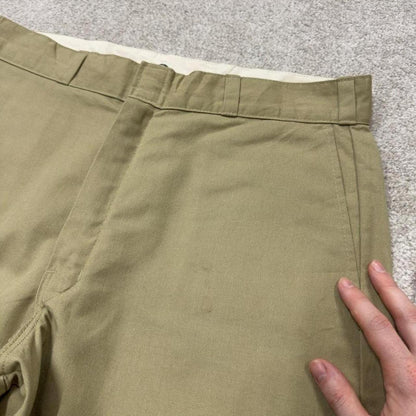 Dickies carpenter shorts relaxed khaki Twill chino skater style shorts loose leg