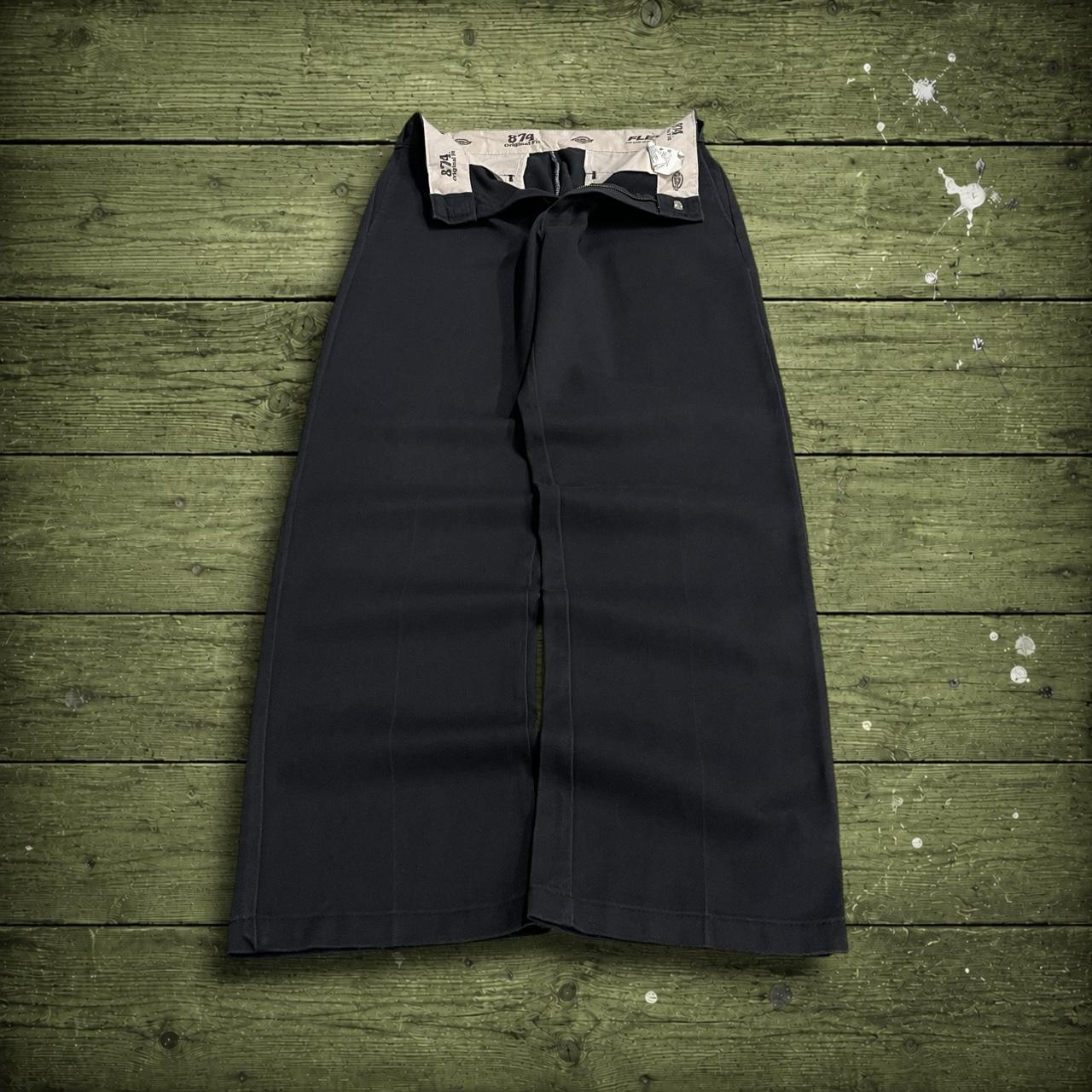 Y2K Dickies 874 work pants original fit black Straight fit chino skater style trousers