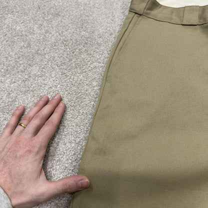 Dickies baggy carpenter shorts khaki Loose twill chino style skate shorts