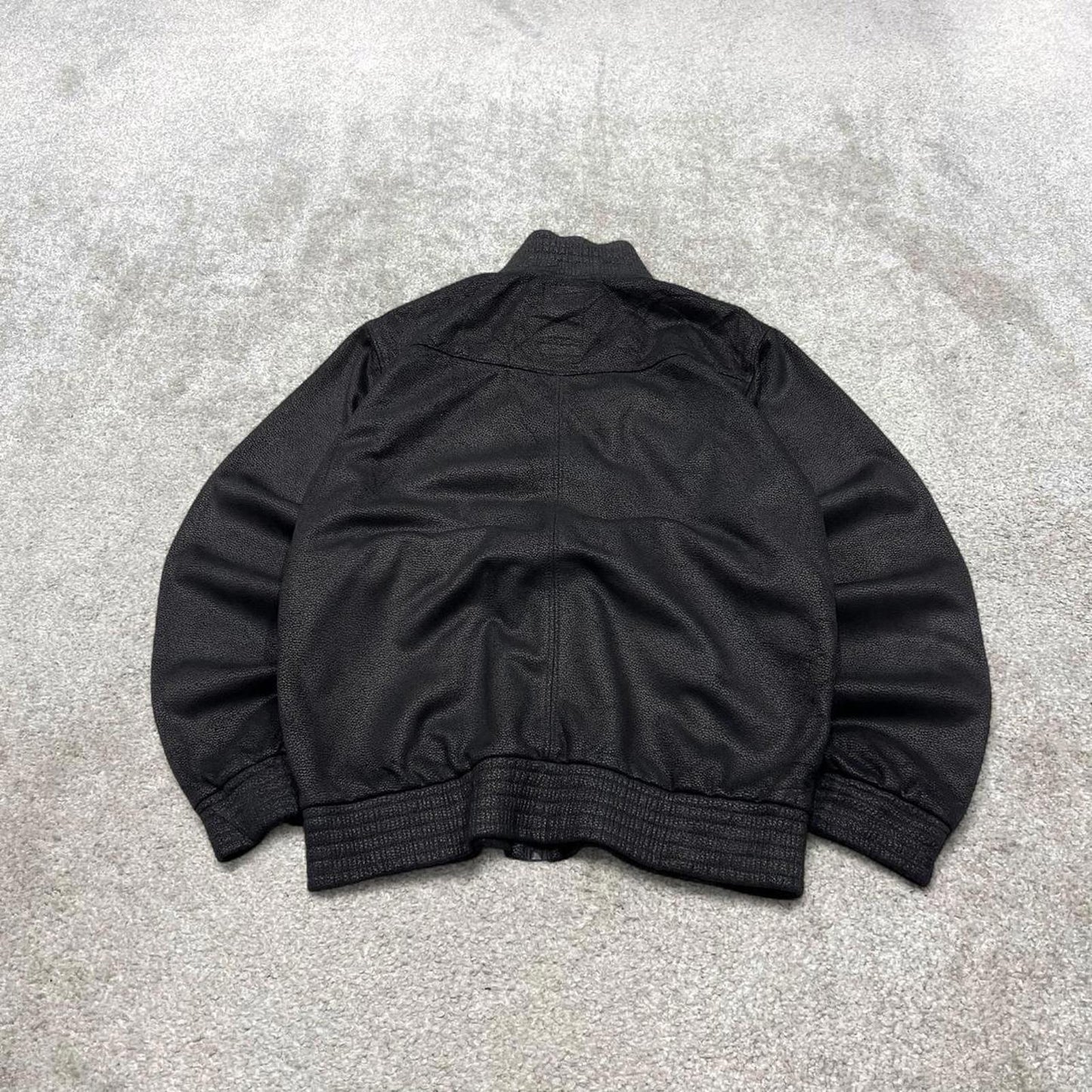 00s Billabong technical bomber jacket L men's y2k style black winter full zip up coat