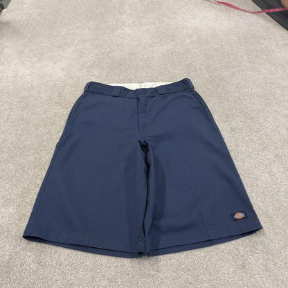 Dickies carpenter shorts long leg navy Twill chino skater style shorts loose long leg