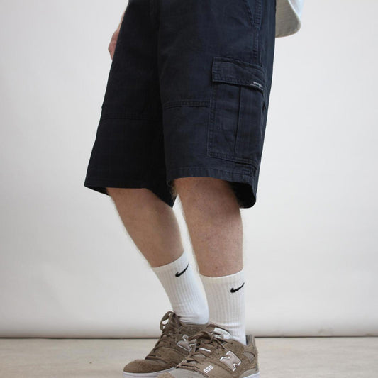 Checkered Wrangler cargo shorts W34