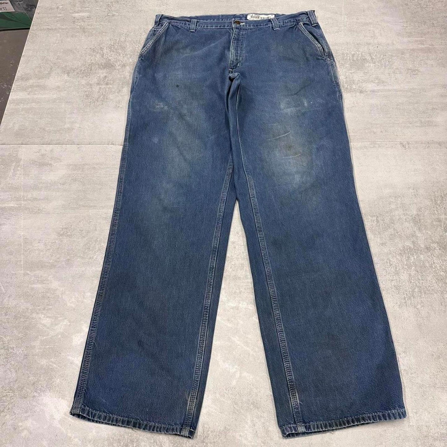 Mens baggy Carhartt carpenter jeans W38 L34