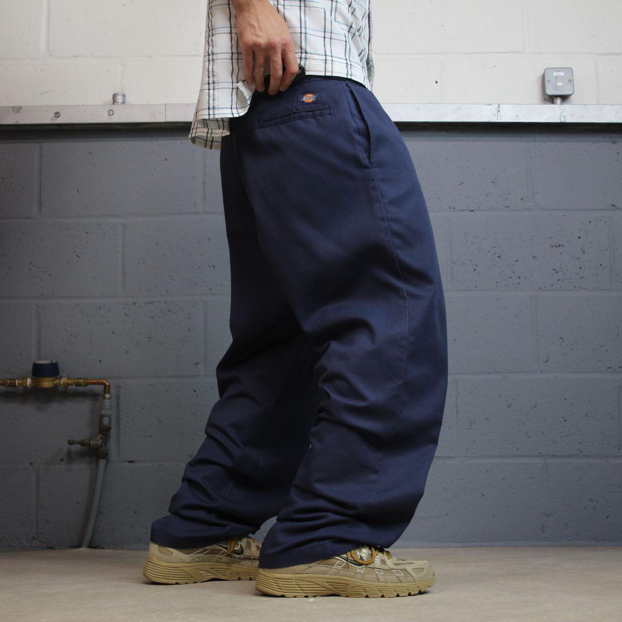 Dickies 874 pants navy original fit W40L32 chino style skate work trousers