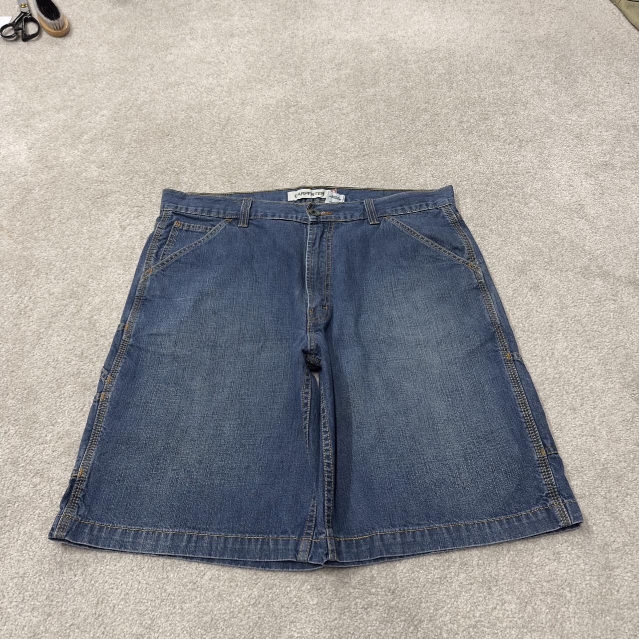 Levi’s baggy denim shorts y2k carpenter blue Loose fit surf jorts skate style red tab logo