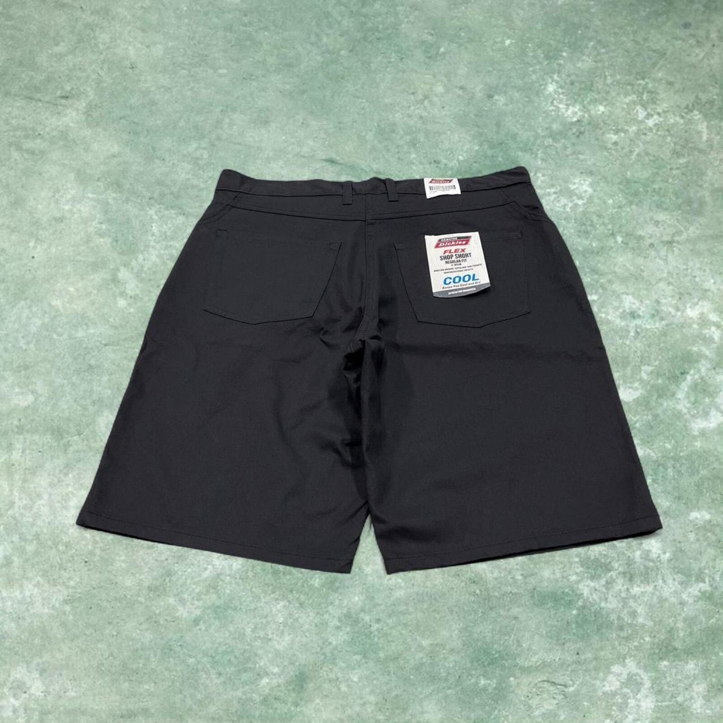Y2k Dickies loose chino shorts skater style black W36 relaxed wide leg chino summer shorts
