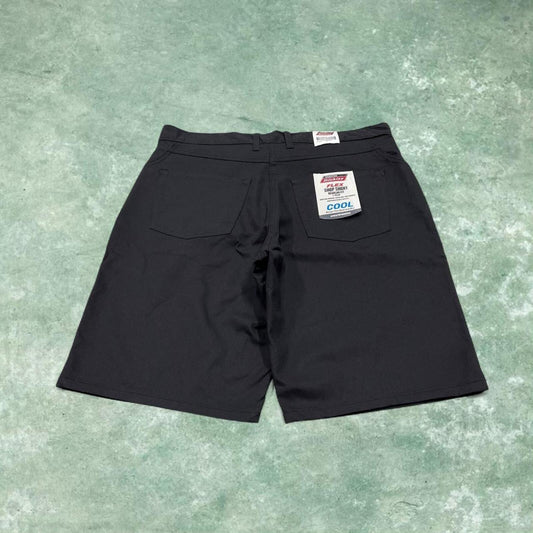 Y2k Dickies loose chino shorts skater style black W36 relaxed wide leg chino summer shorts