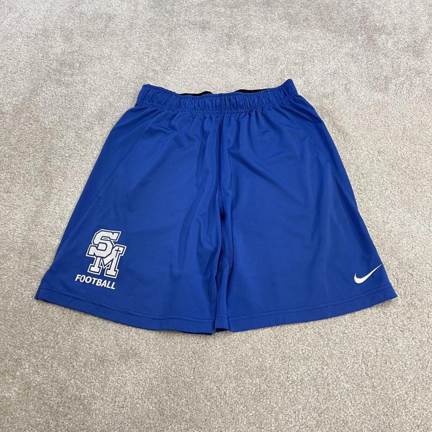 Nike sports shorts y2k Dri-Fit blue Football comfy loose floaty summer gym shorts