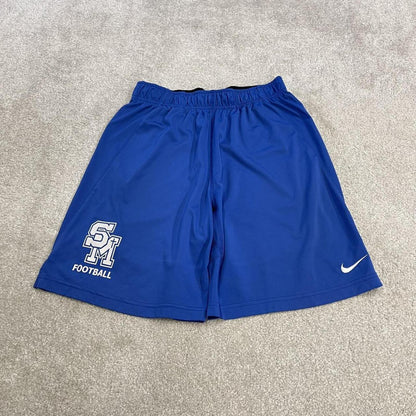 Nike sports shorts y2k Dri-Fit blue Football comfy loose floaty summer gym shorts