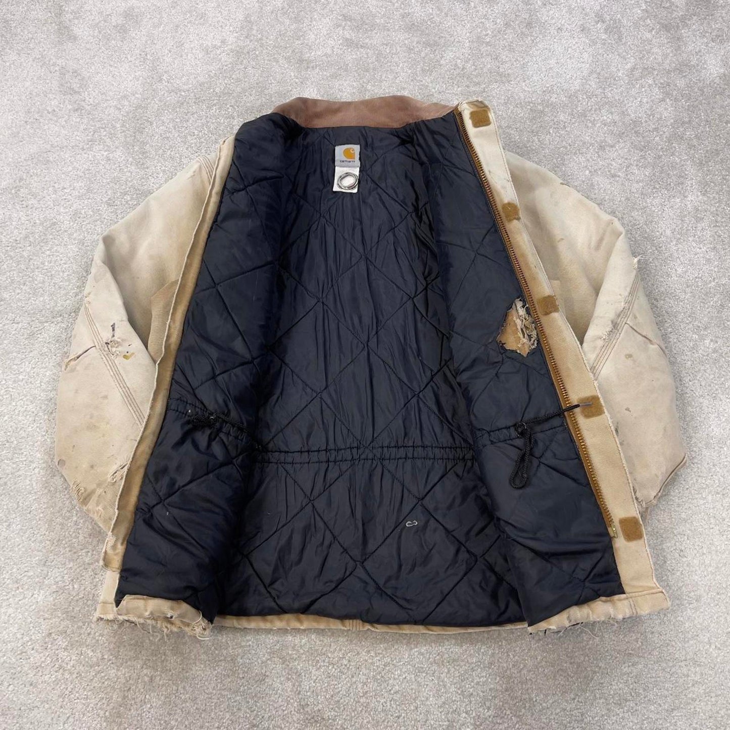 Vintage Tan Carhartt Arctic jacket M